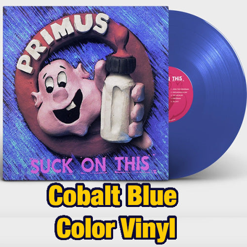 Primus - Chupa esto - Disco de vinilo azul cobalto