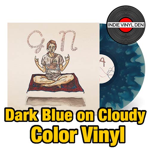 Ratboys - GN - Dark Blue on Cloudy Clear Color Vinyl Record