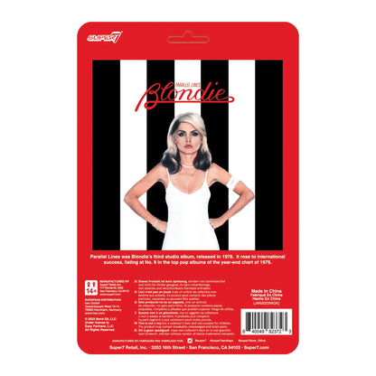 Blondie Debbie Harry (Parallel Lines) ReAction Figure - Super 7