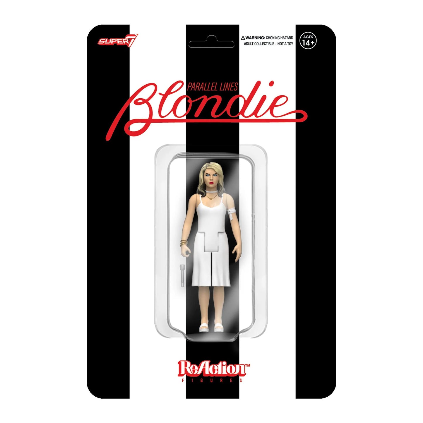 Blondie Debbie Harry (Parallel Lines) ReAction Figure - Super 7