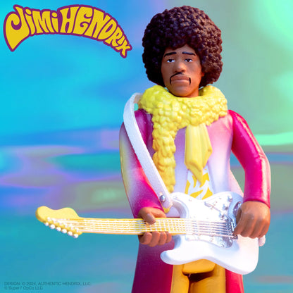 Jimi Hendrix (Reverse Album Colors) ReAction Figures - Super 7