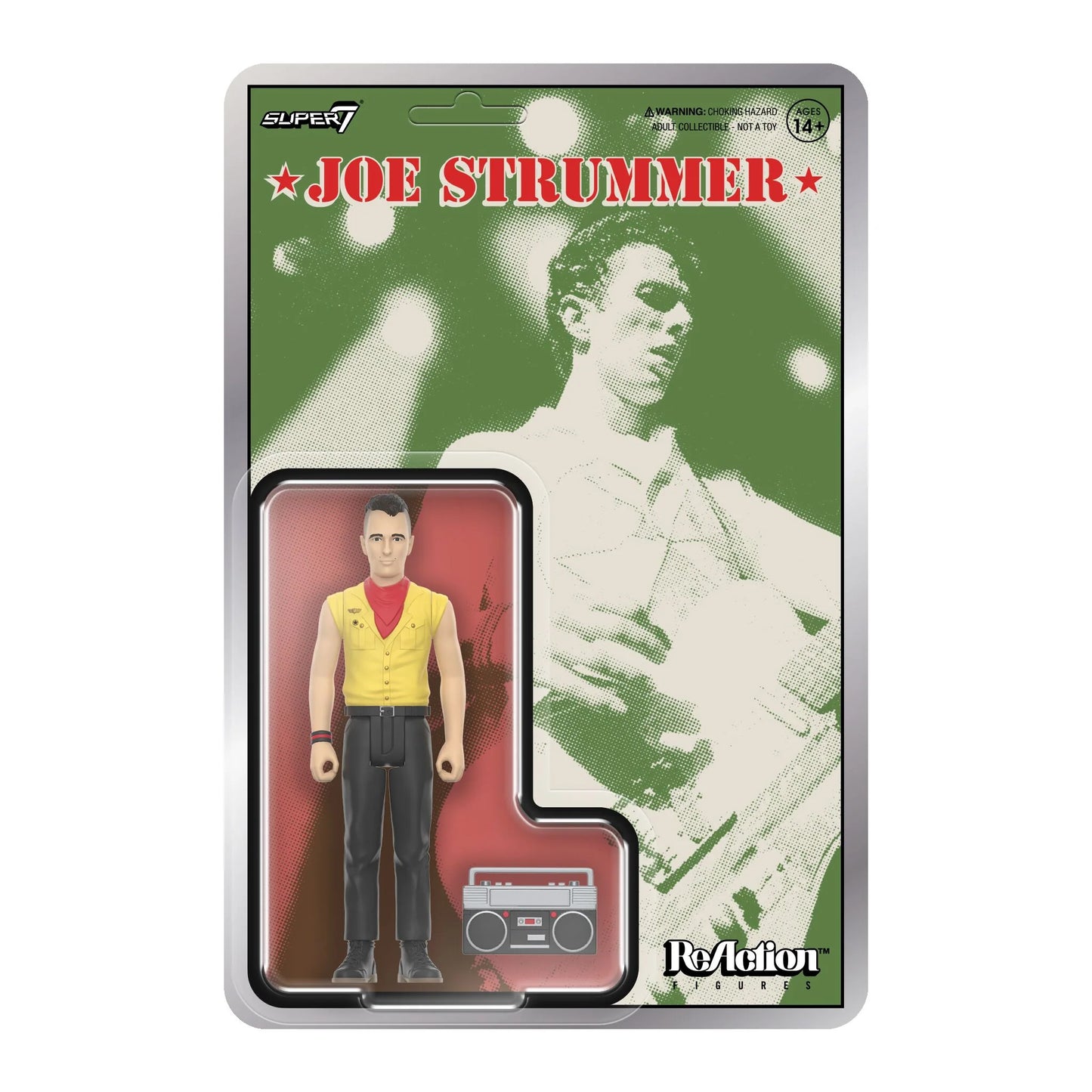 Joe Strummer ReAction Figure - Super 7