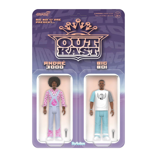 OutKast ReAction Figures Wave 3 OutKast (Big Boi & Dre Present) - Super 7