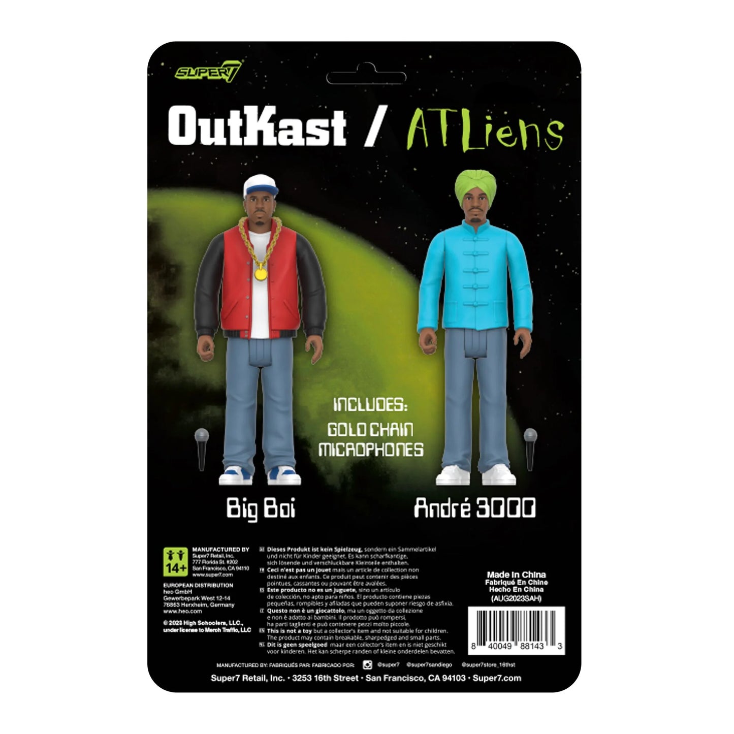 OutKast (ATLiens) ReAction Figure - Super 7