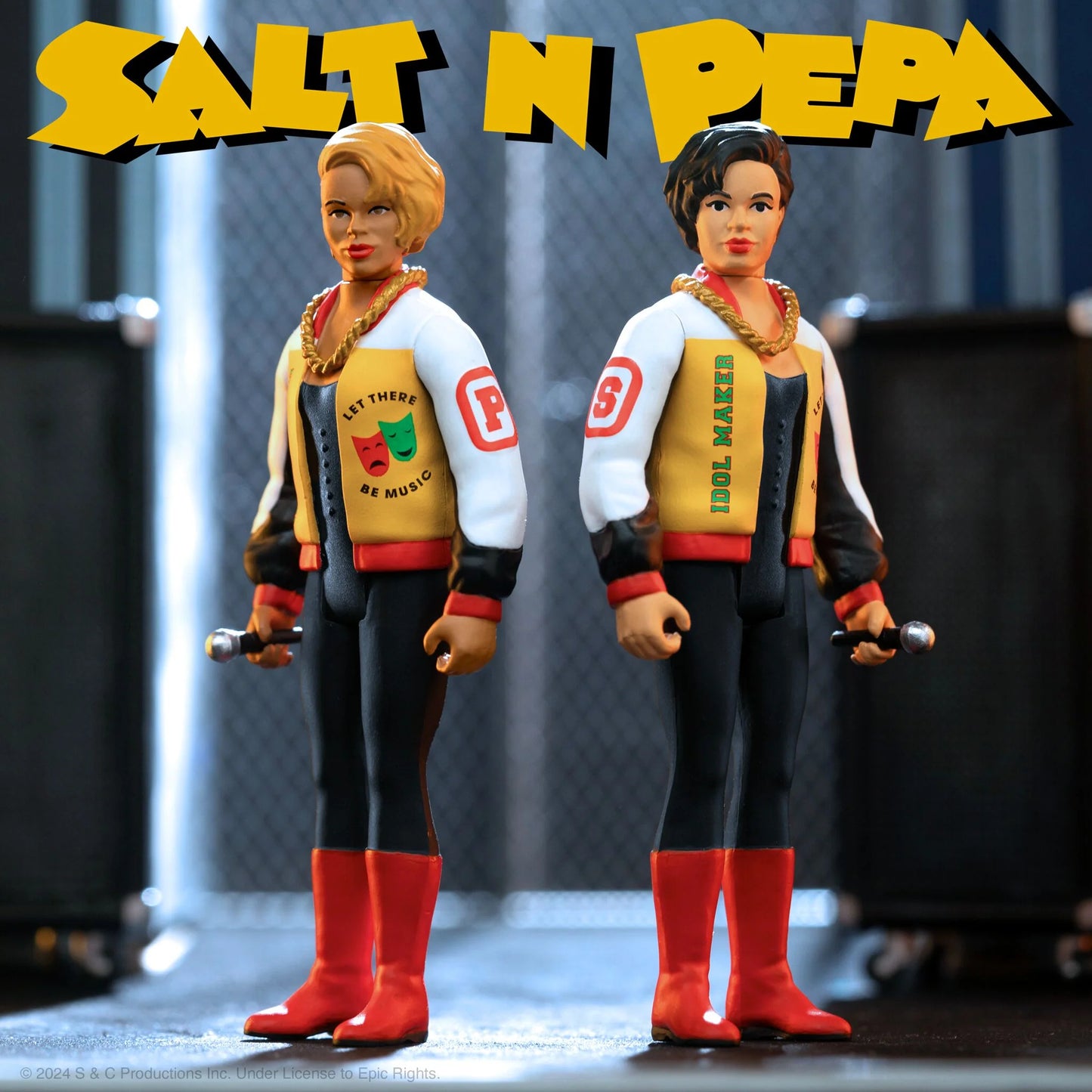 Salt-n-Pepa (2-Pack) ReAction Figure - Super 7