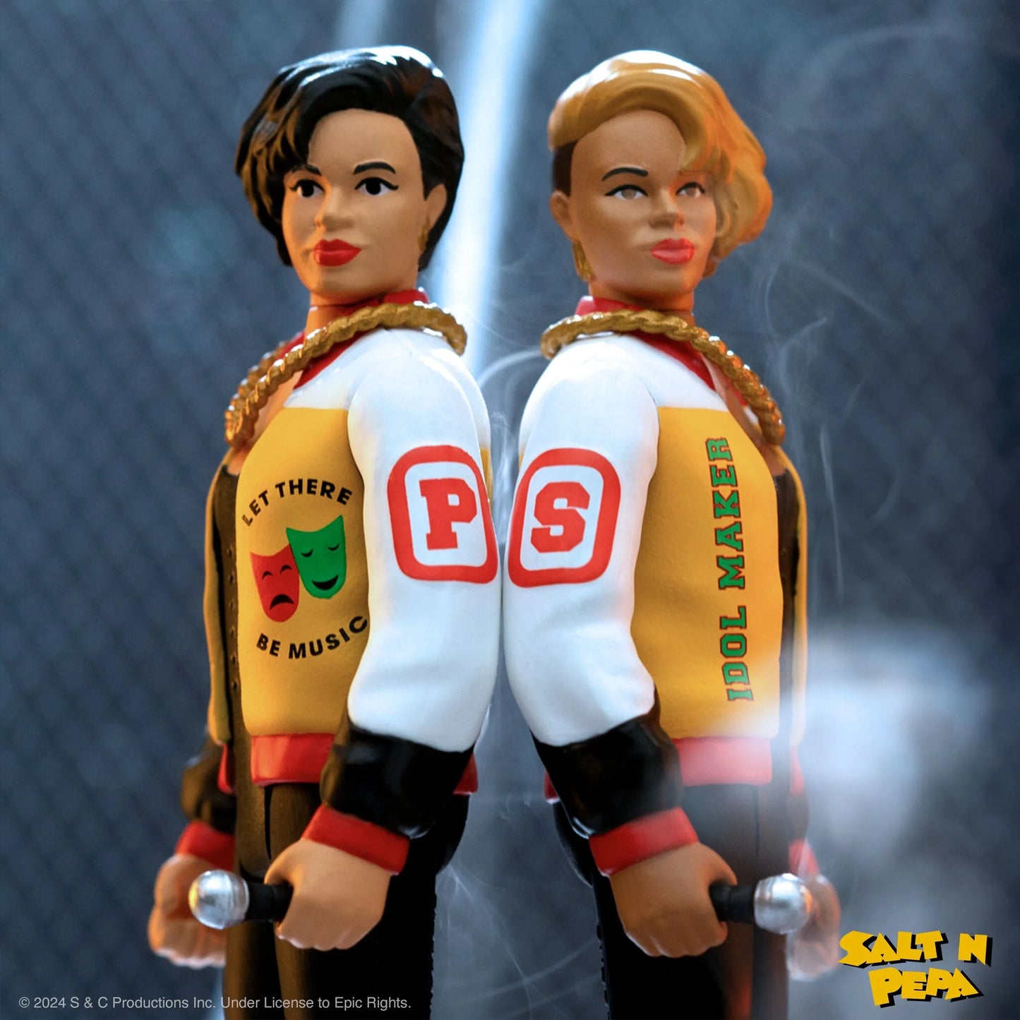 Salt-n-Pepa (2-Pack) ReAction Figure - Super 7