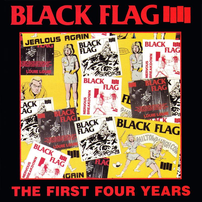 Black Flag - The First Four Years - Vinyl Record