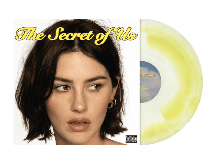 Gracie Abrams - The Secret Of Us - Yellow/White Vinyl Record