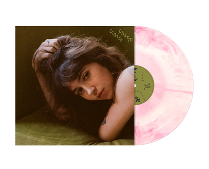 Clairo - Charm - Pink and White Color Vinyl Record