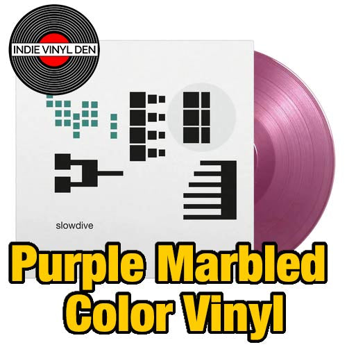 Slowdive - Pygmalion - Purple Marbled Vinyl Record