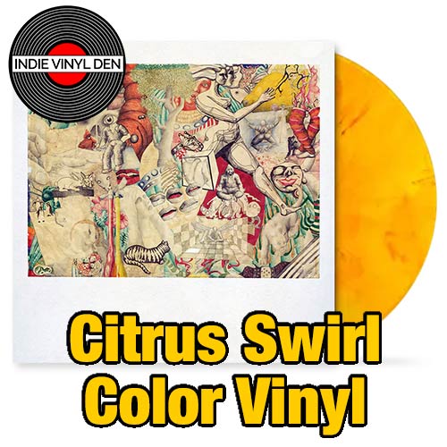 Teen Suicide - honeybee table at the butterfly feast  - Citrus Swirl Color Vinyl Record