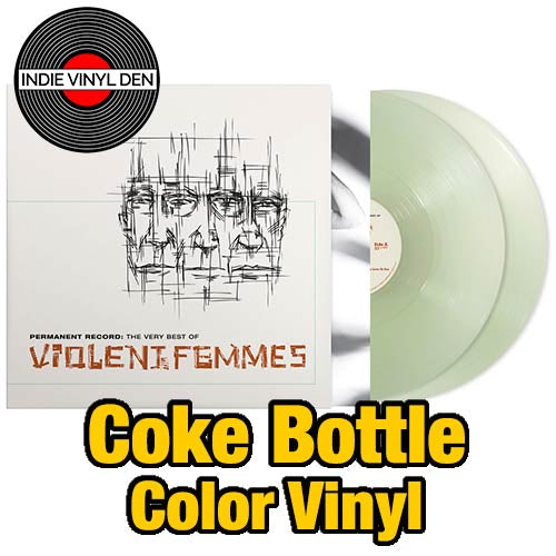 Violent Femmes - Permanent Record Very Best Of - Coke Bottle Clear Color Vinyl Record