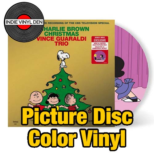 Vince Guaraldi Trio - A Charlie Brown Christmas: Gold Foil Edition - Picture Disc Record