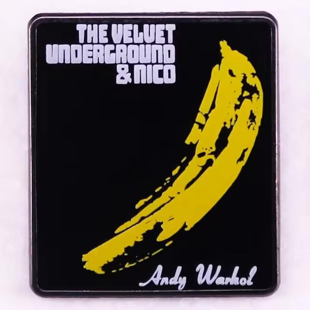 Velvet Underground & Nico Banana- Enamel Pin