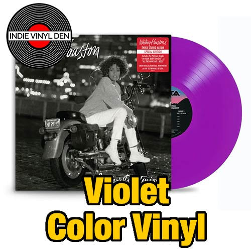 Whitney Houston - I'm Your Baby Tonight - Violet Color Vinyl Record Import