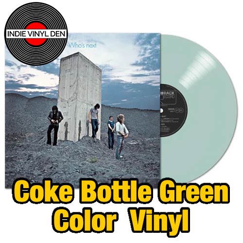 Who - Who's Next - Coke Bottle Green Color Vinyl Record Import