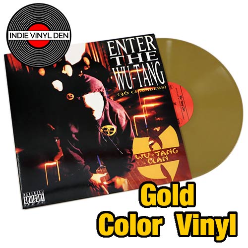 Wu-Tang Clan – Enter The Wu-Tang - Gold Color Vinyl Record