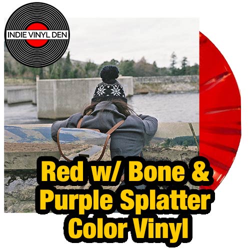 Basement - I Wish I Could Stay Here - Red w/ Bone & Purple Splatter Color Vinyl Record