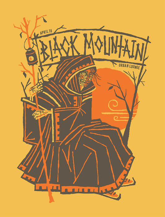 BLACK MOUNTAIN - 2013 Gig Poster