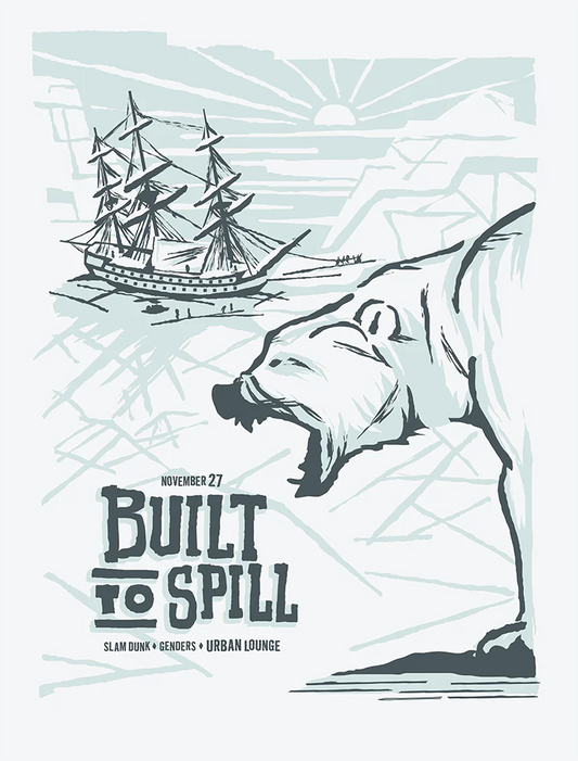 BUILT TO SPILL - 2013 Gig Poster