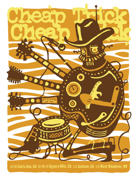 CHEAP TRICK - 2007 Gig Poster