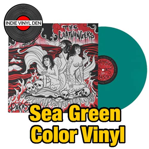 Coathangers, The - Parasite - Sea Green Color Vinyl Record