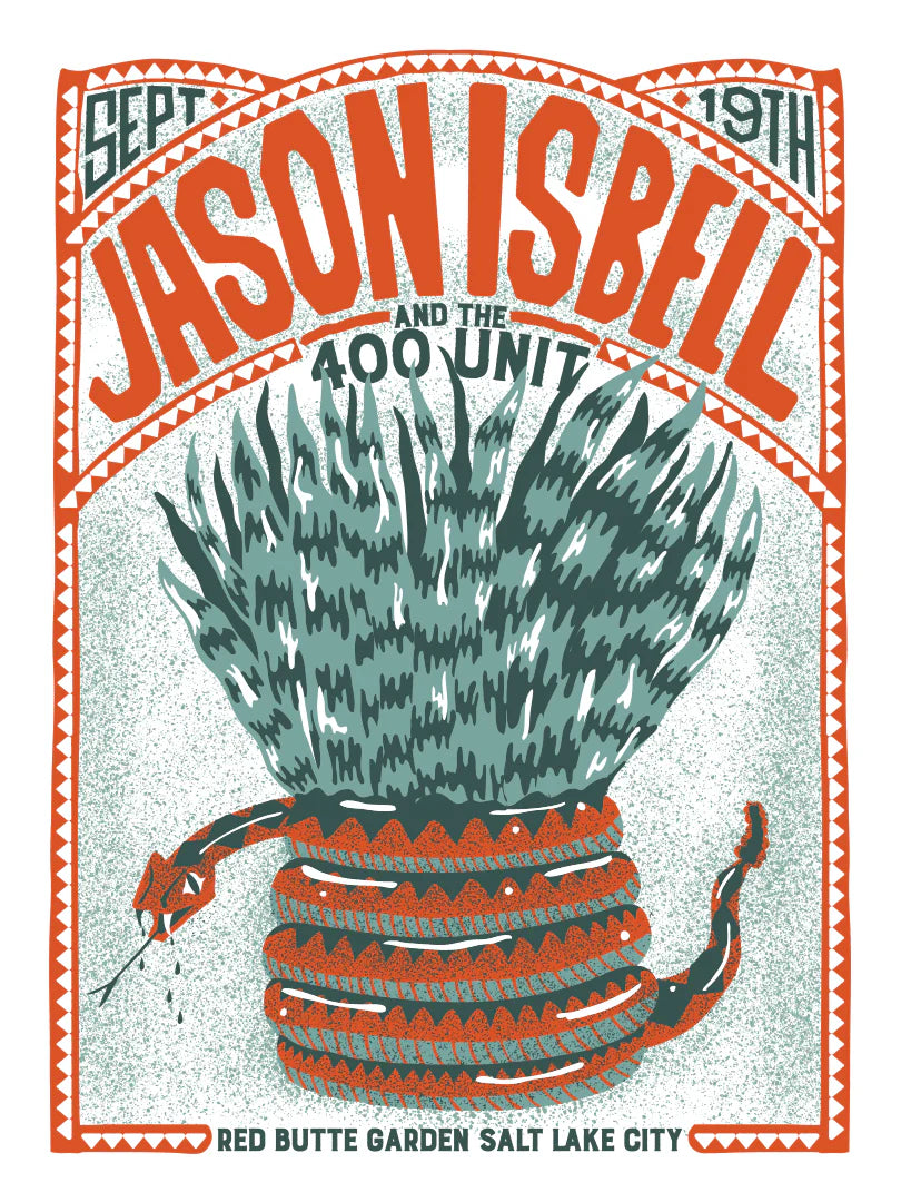 JASON ISBELL and the 400 Unit - 2019 Gig Poster