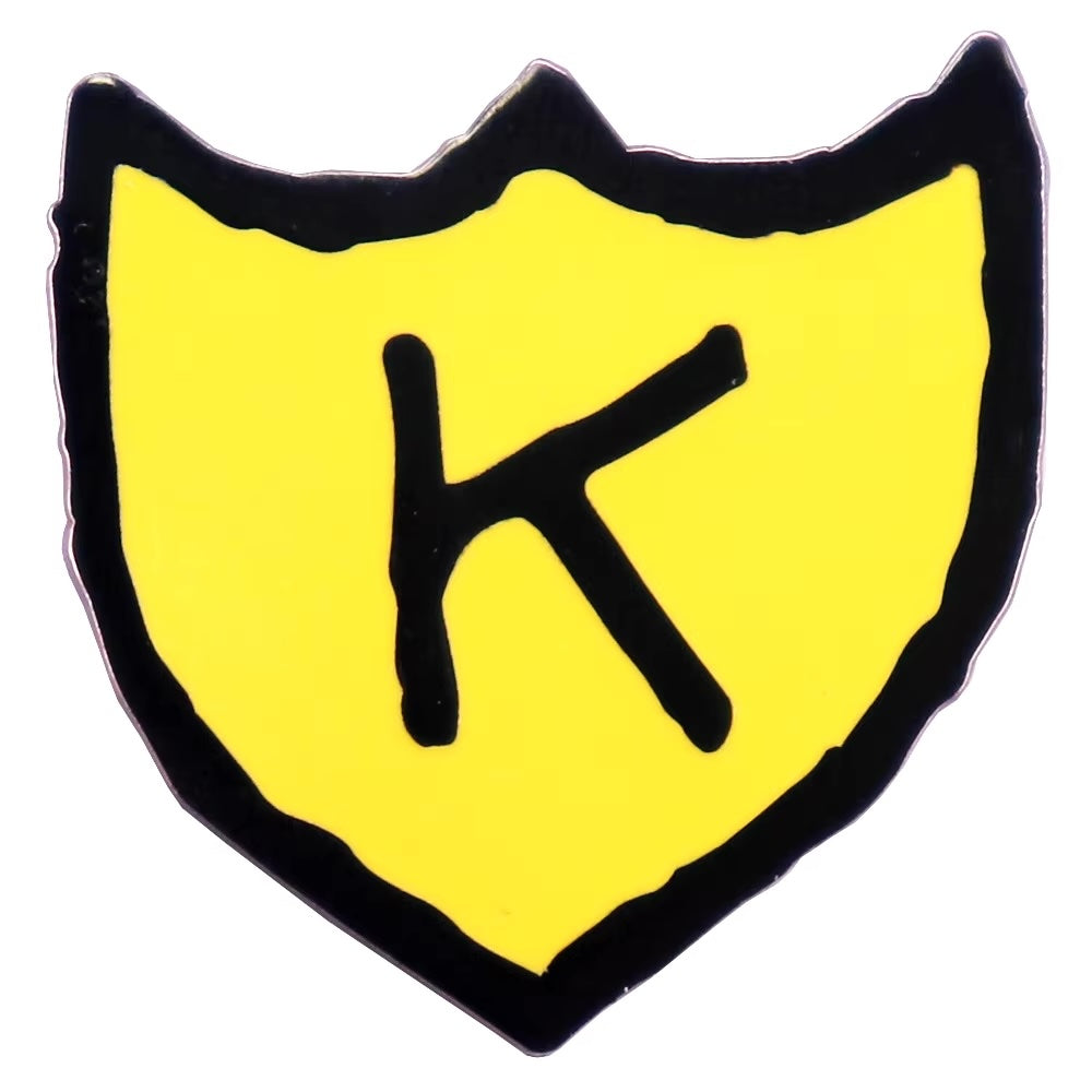 K Record Logo - Enamel Pin