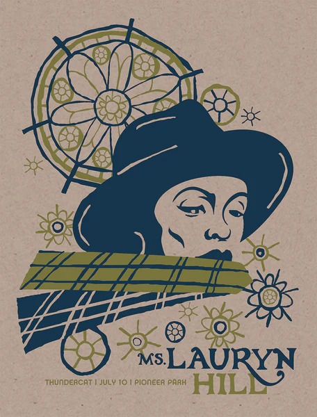 LAURYN HILL - Twilight 2014 Gig Poster