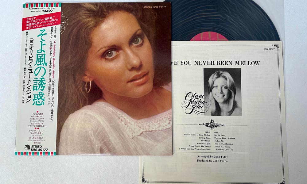 Olivia Newton John - Have You Never Been Mellow - Japanese Vintage Vinyl - Indie Vinyl Den