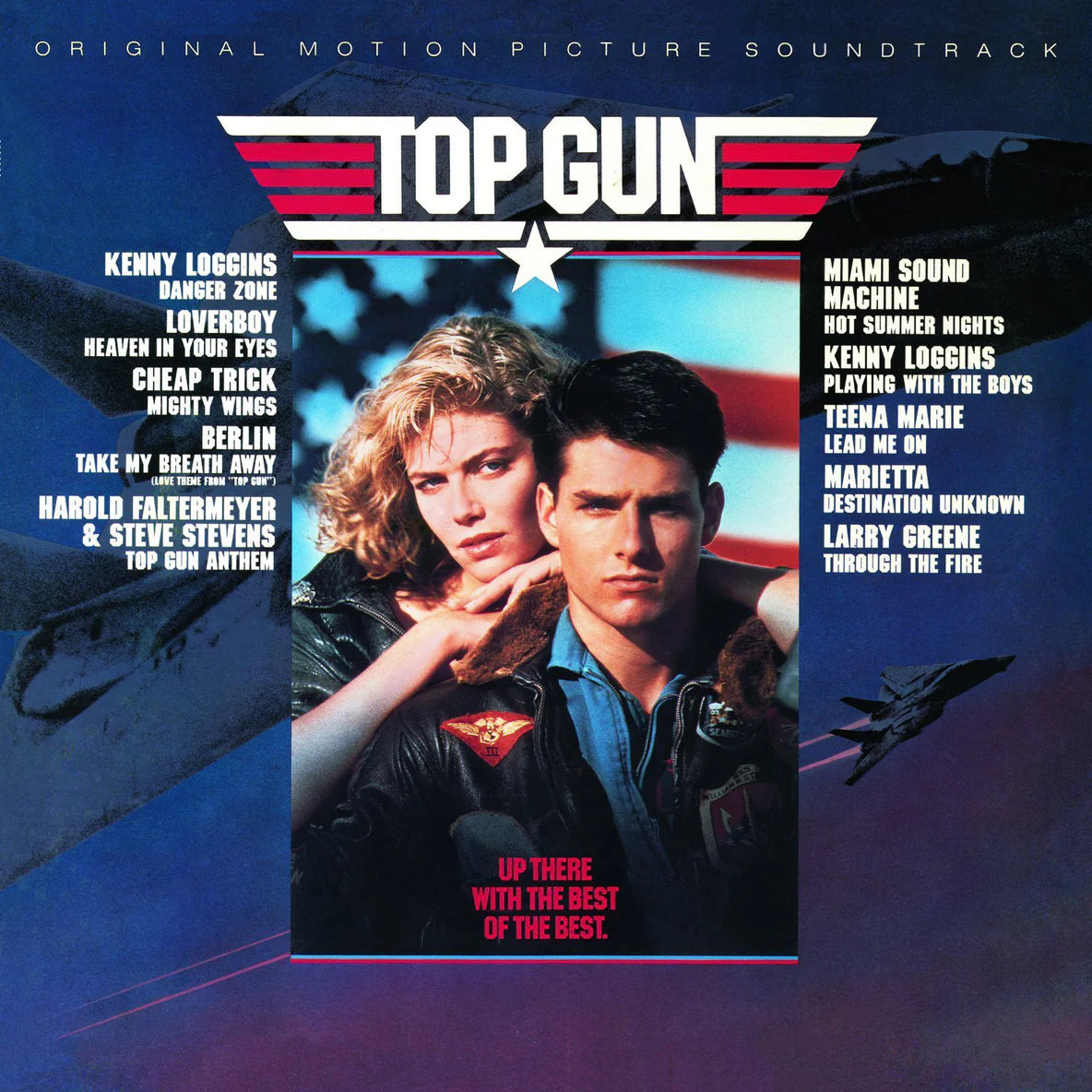 Top Gun Soundtrack -  Various Artists - Vinyl Record