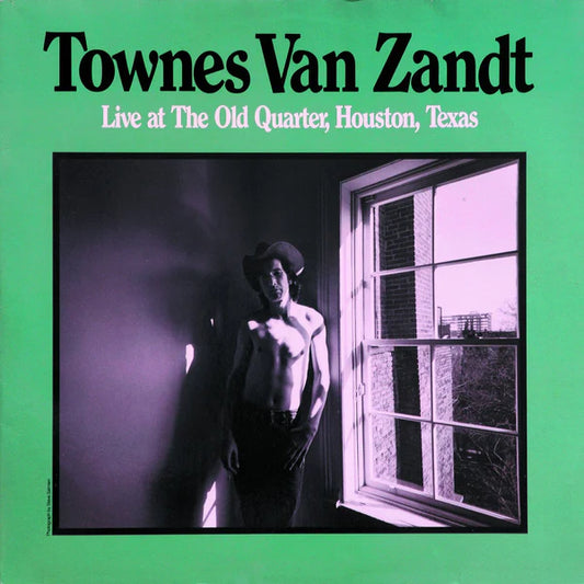 Townes Van Zandt - Live at the Old Quarter - Vinyl Record