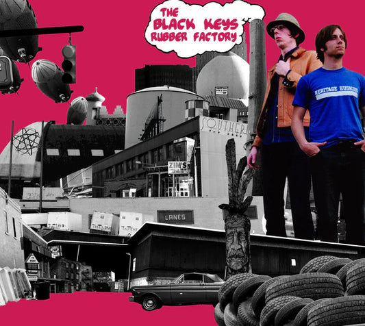 Black Keys - RUBBER FACTORY - Vinyl Record