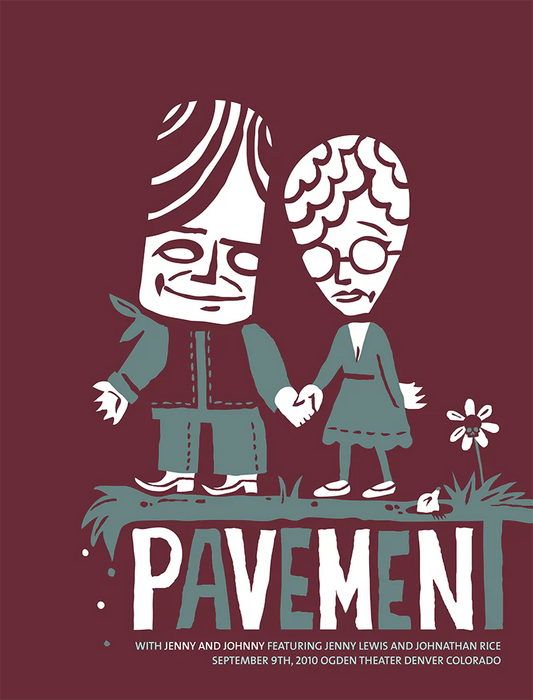 PAVEMENT - 2010 Gig Poster