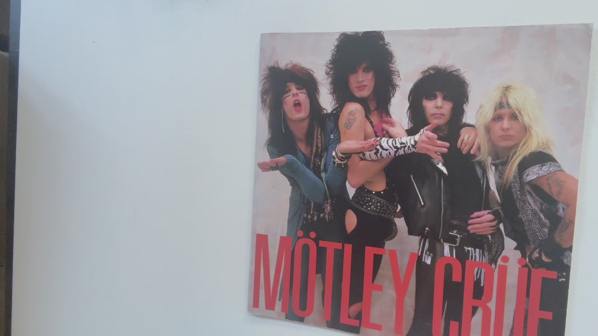 Motley Crue selling Tour books