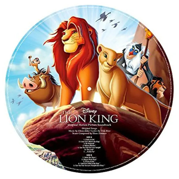 Lion King Soundtrack - Picture Disc Vinyl Record