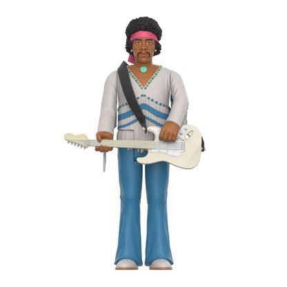 Jimi Hendrix ReAction Figures (Festival) - Super 7