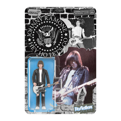 Johnny Ramone ReAction Figures (White Shirt) - Super 7