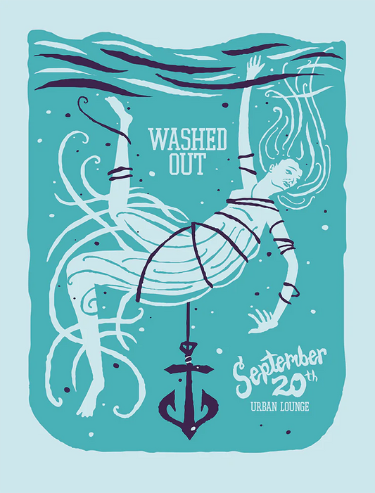 WASHED OUT - 2012 Gig Poster