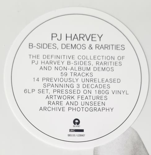 PJ Harvey B Sides Demos Rarities 6LP Vinyl Box Set 180g Import